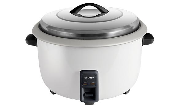 Sharp 6.6L Large Rice Cooker [KS-H668C-WH] - Click Image to Close